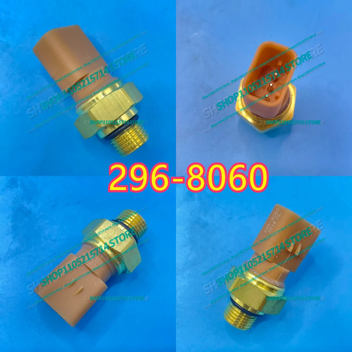 

High Quality Oil Pressure Sensor 296-8060 2968060 CA2968060 for 120K 12K 12M 140K 140M 160K 160M Grader C7 C9 C9.3 Engine