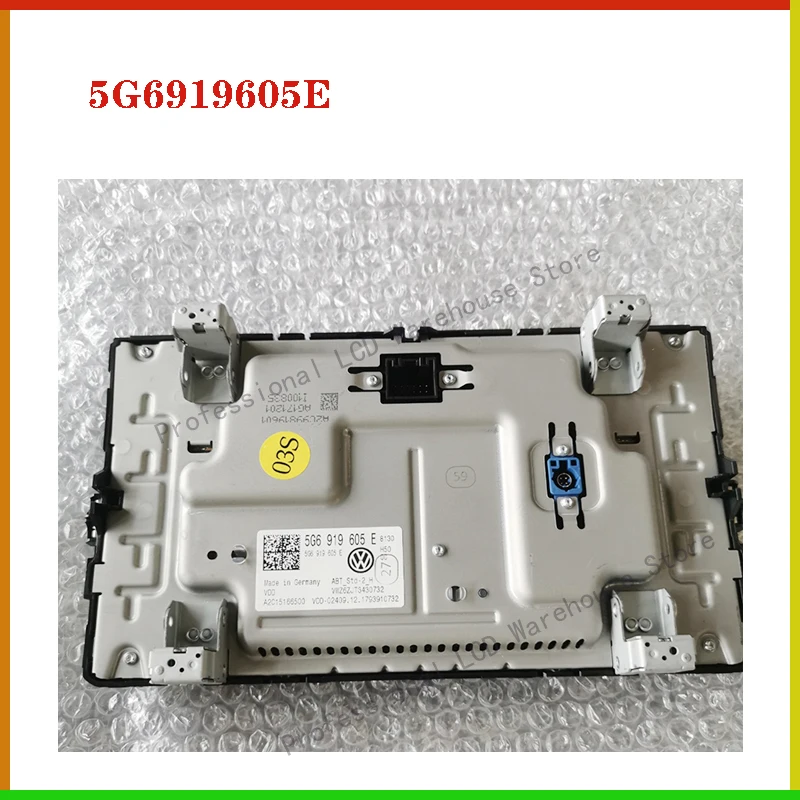 

5G6919605E For VW MK7 Golf 7 Passat b8 Polo mk6 Original Discovery Media 8 Inch APP Screen Front Touch Control