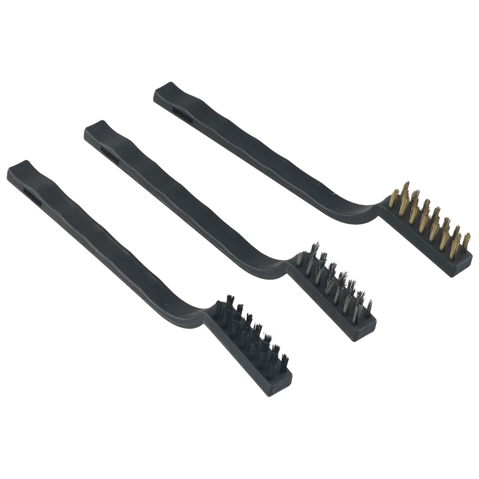 Brand New High Quality Wire Brush Cleaning Mini Stainless Steel Wire Rust 1pcs7 Inch Black Hand Tools Scrub Copper