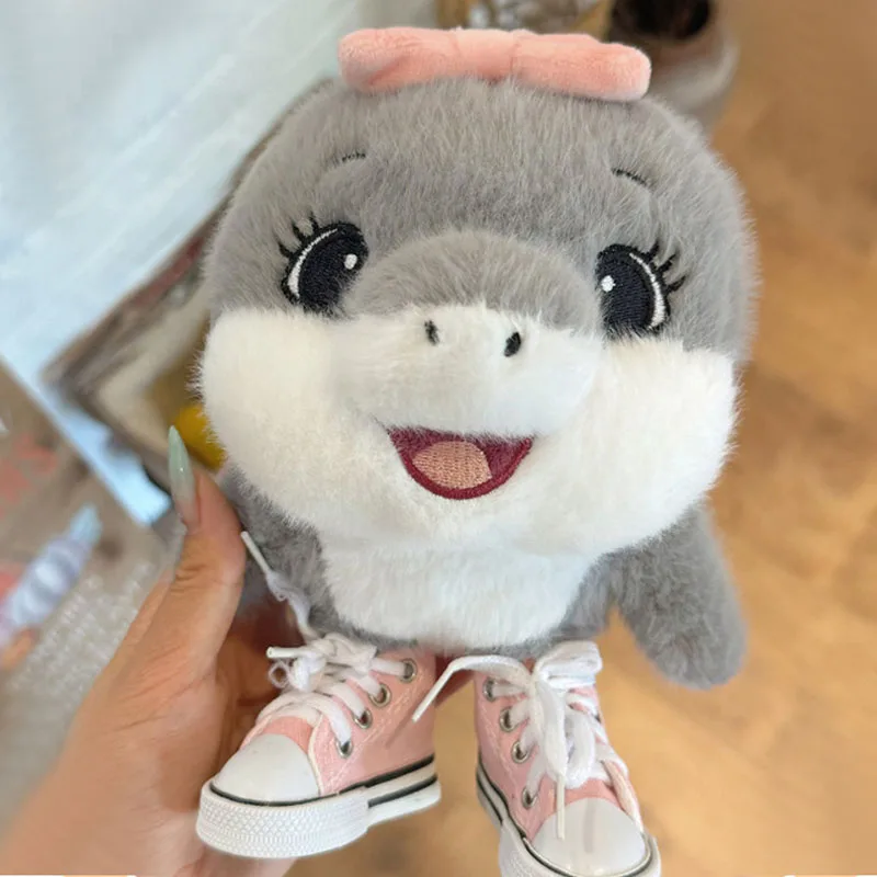 Tangtung Brainrot Al Tralalero Tralala القرش أفخم دمية لطيف أنيمي أفخم دمية بلوشي محشوة مخدة ناعمة لعبة القرش