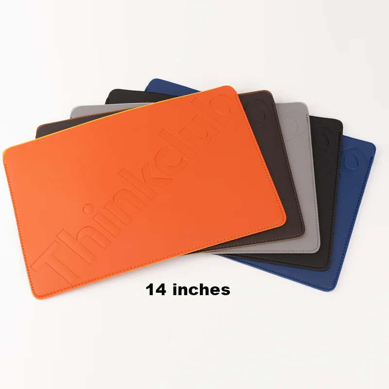 

Laptop Sleeve Bag Case 14 Inch Notebook Bag Table Cover Non-magnetic Tablet Laptop Inner Bag Water Shock-proof Leather PC Bags