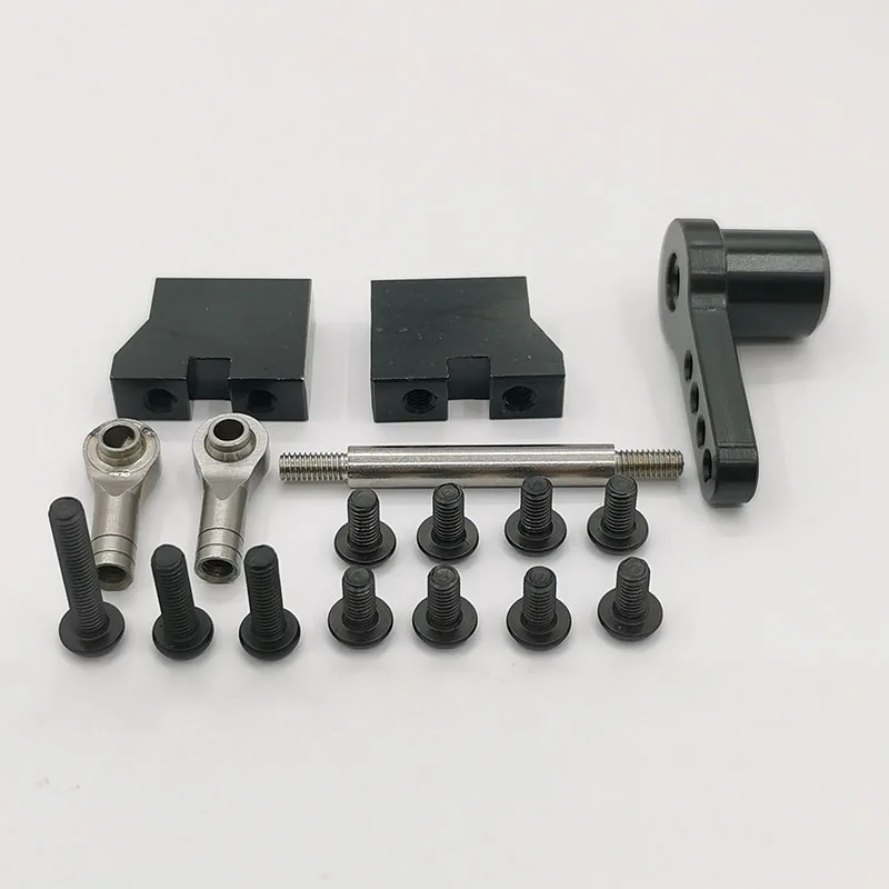 

Metal Simulation Steering Tie Rod for 1/14 Tamiya RC Truck SCANIA 770S R620 VOLVO BENZ Arocs MAN TGX Car Accessories