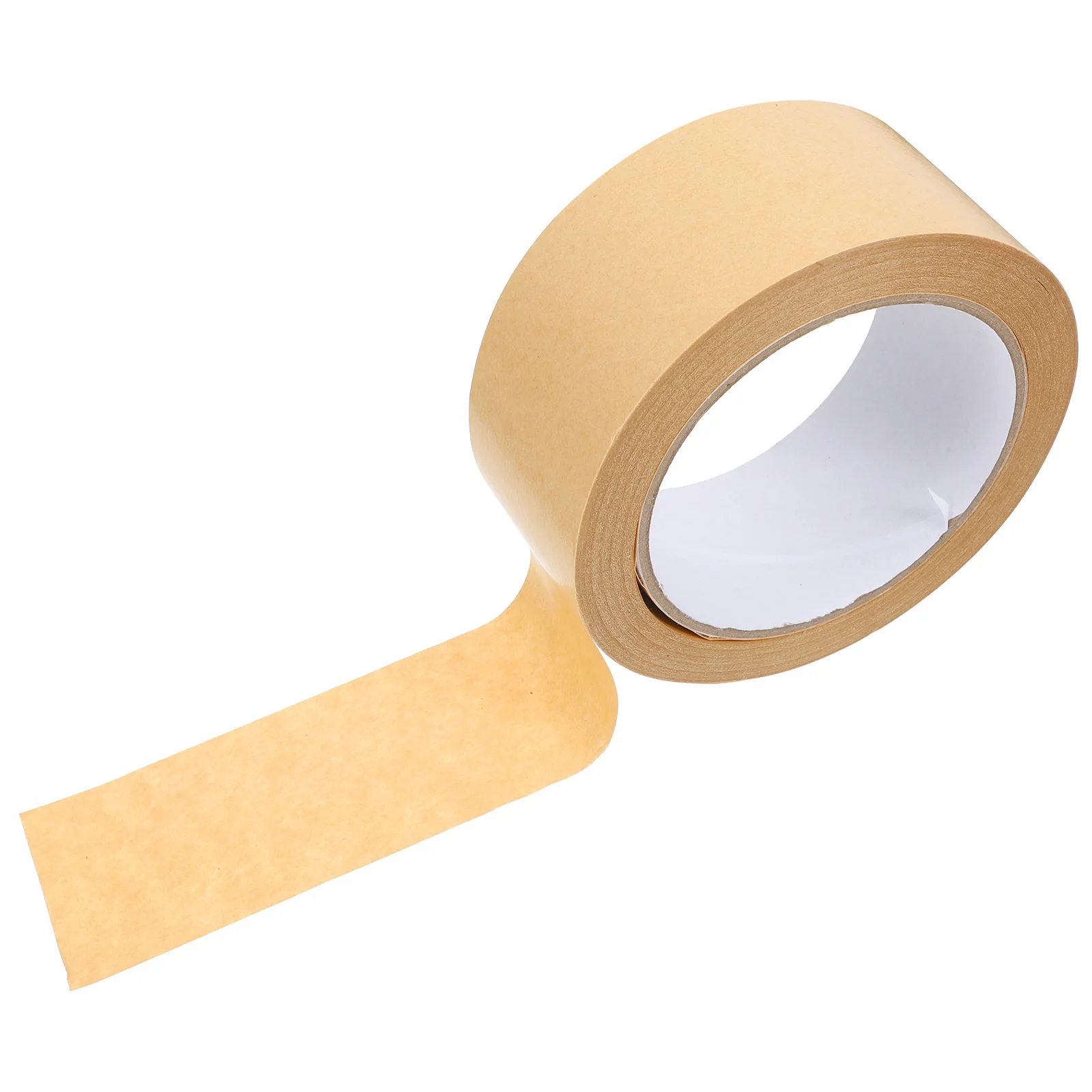 45Mmx25M Water-Free Kraft Sealing Tape Tearable Strong Adhesive For Packaging Carton Box Sealing Reinforcing Waterproof Oil