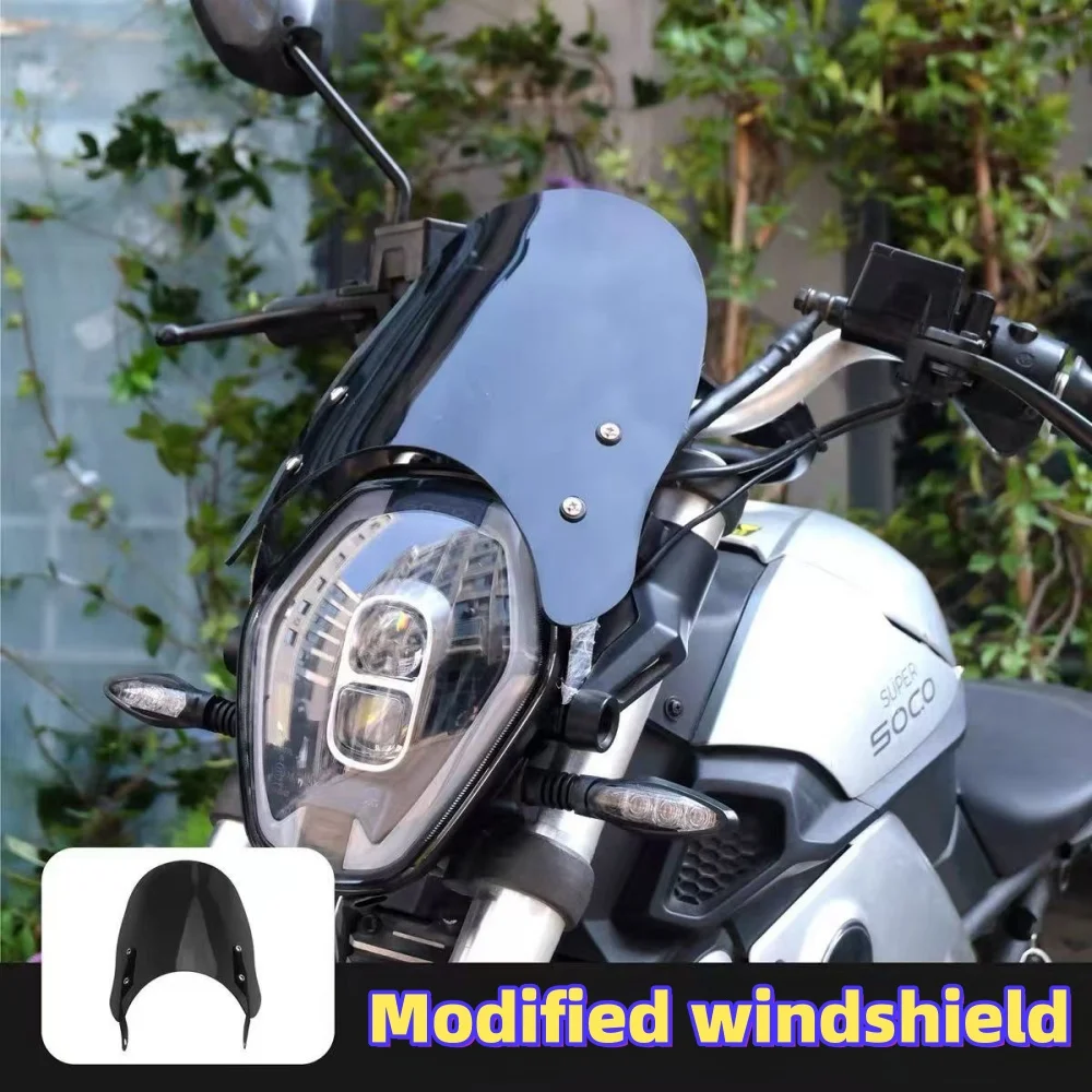 Pare-brise avant de moto, déflecteur de ventilación, capot de guidage