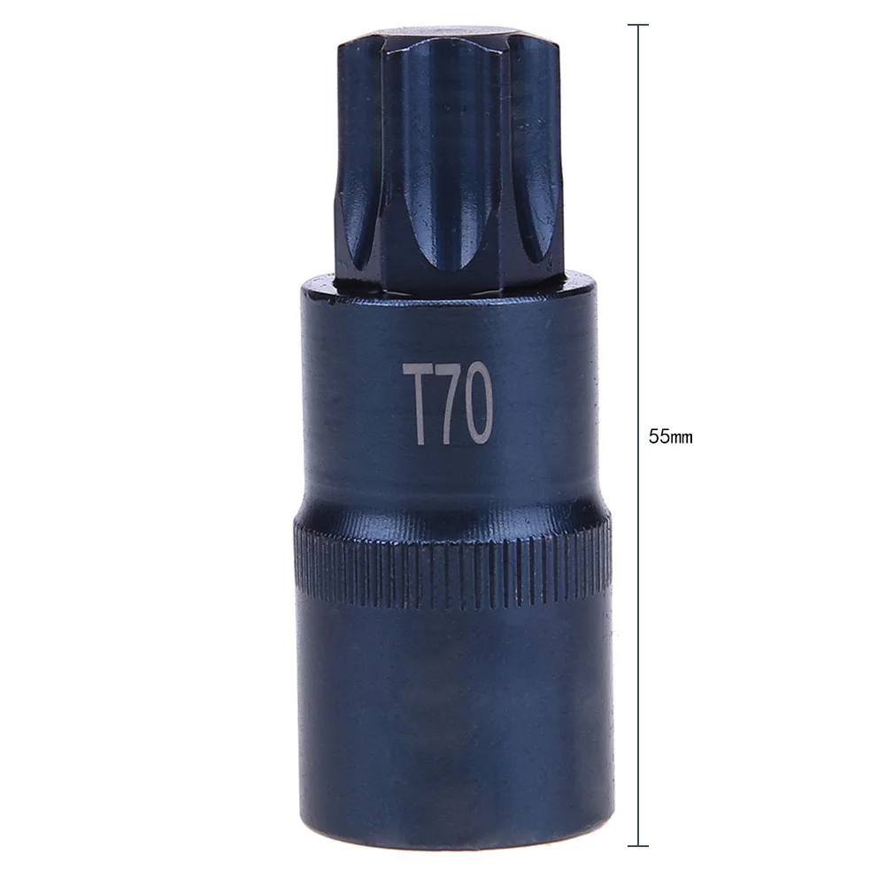Imagem -06 - Torx Chave de Fenda Bit Soquete Bits Adaptador para Chaves de Fenda T30 T35 T40 T45 T50 T55 T60 T70 Unidade Soquete Reparação Ferramenta Mão
