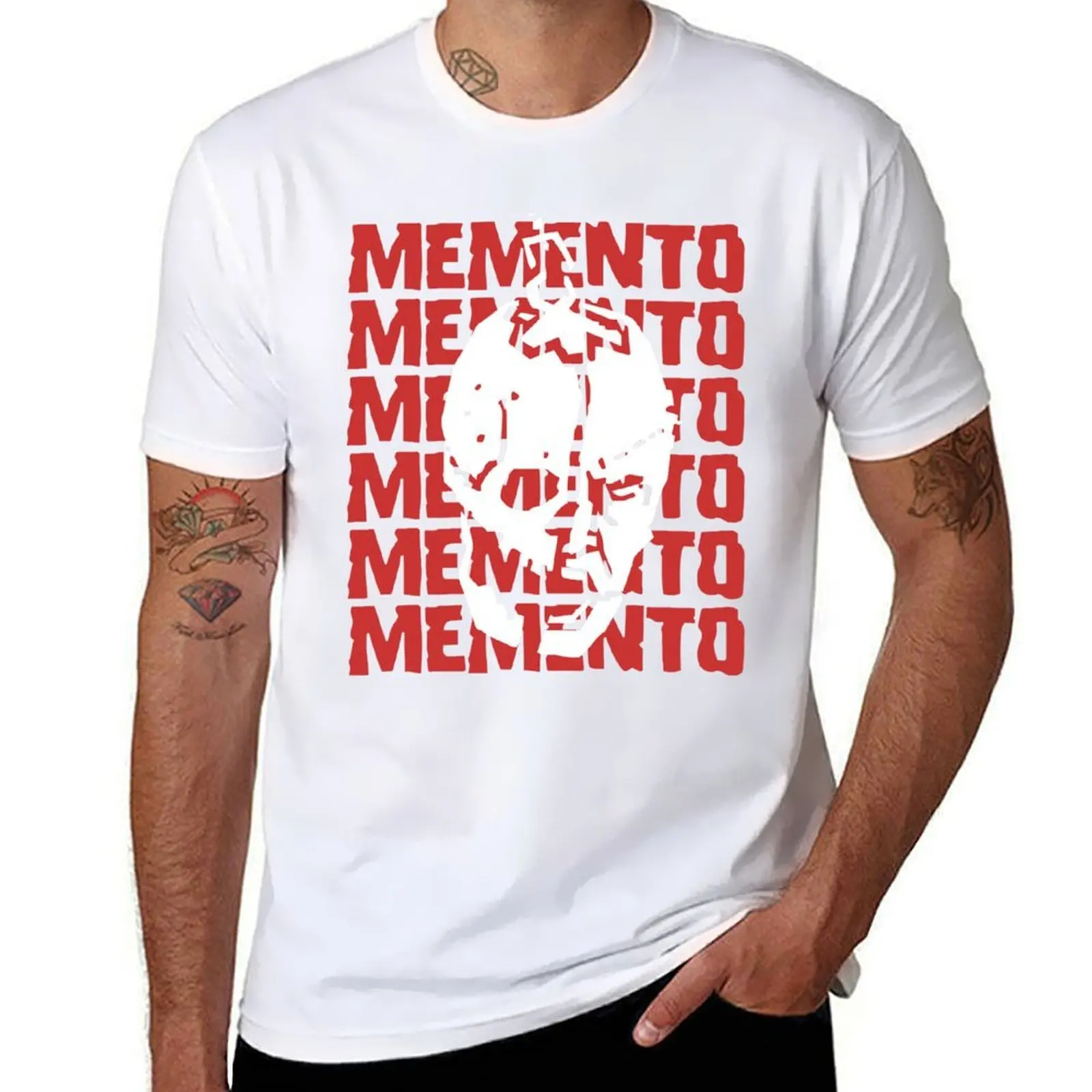 

DBD Skull Memento Mori T-Shirt t shirt personalised cotton t shirts man 100% T-Shirt