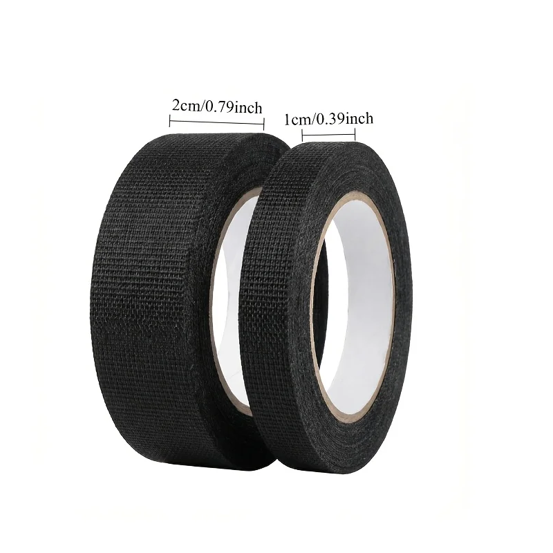 2 Pack High Temp Flame Retardant Car Wiring Tape 393.7in Self-extinguishing Sound Deadening Tape For Auto Engine Circuit Exhaust