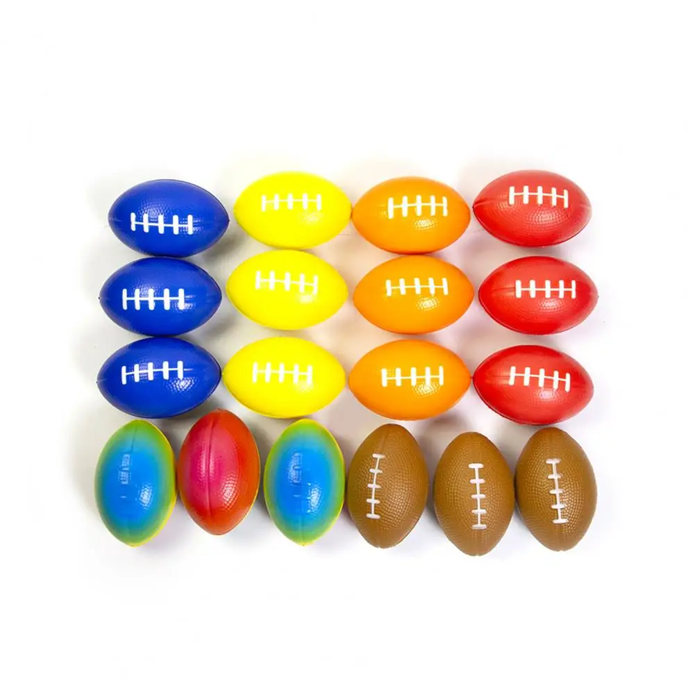 

Practical Relaxation Easy Grip Party Favor Hand Grip Football Training Stress Ball Small Kids Footballs Multi-functional