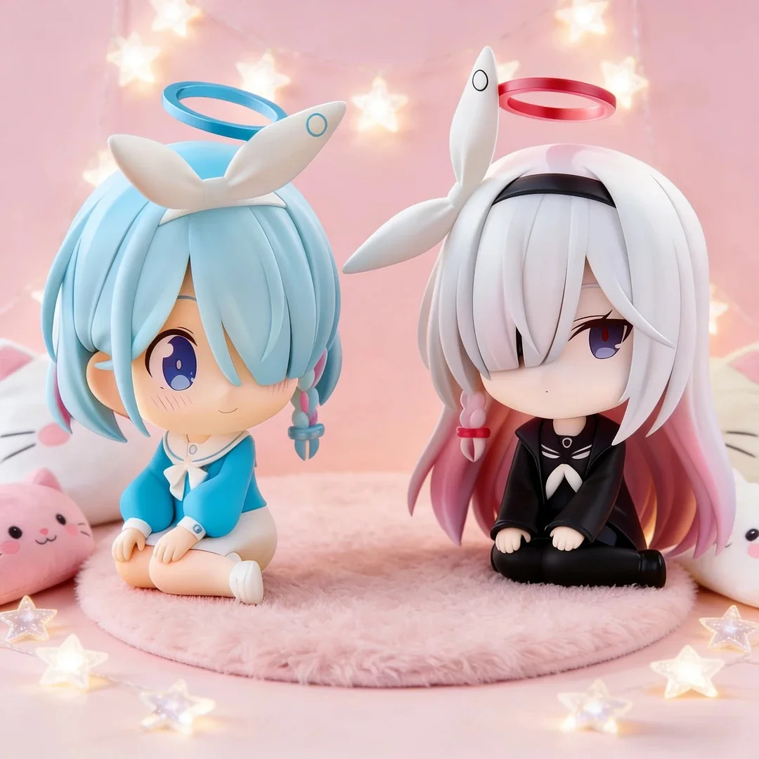 In Stock Blue Archive A.R.O.N.A Stuffed 8cm Plushies Doll Clothes Pillow Model Ornaments Anime Figure Game Toy Kids Gifts Cospl