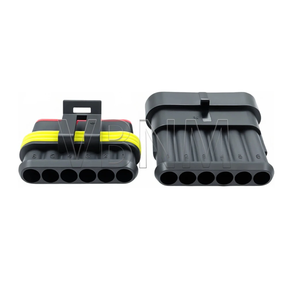 6-poliger 282108-1 282090-1 Auto-Wasserdichtstecker Gaspedal-Baugruppe Versiegelte Beschleunigungssteckverbindung – Detail 3