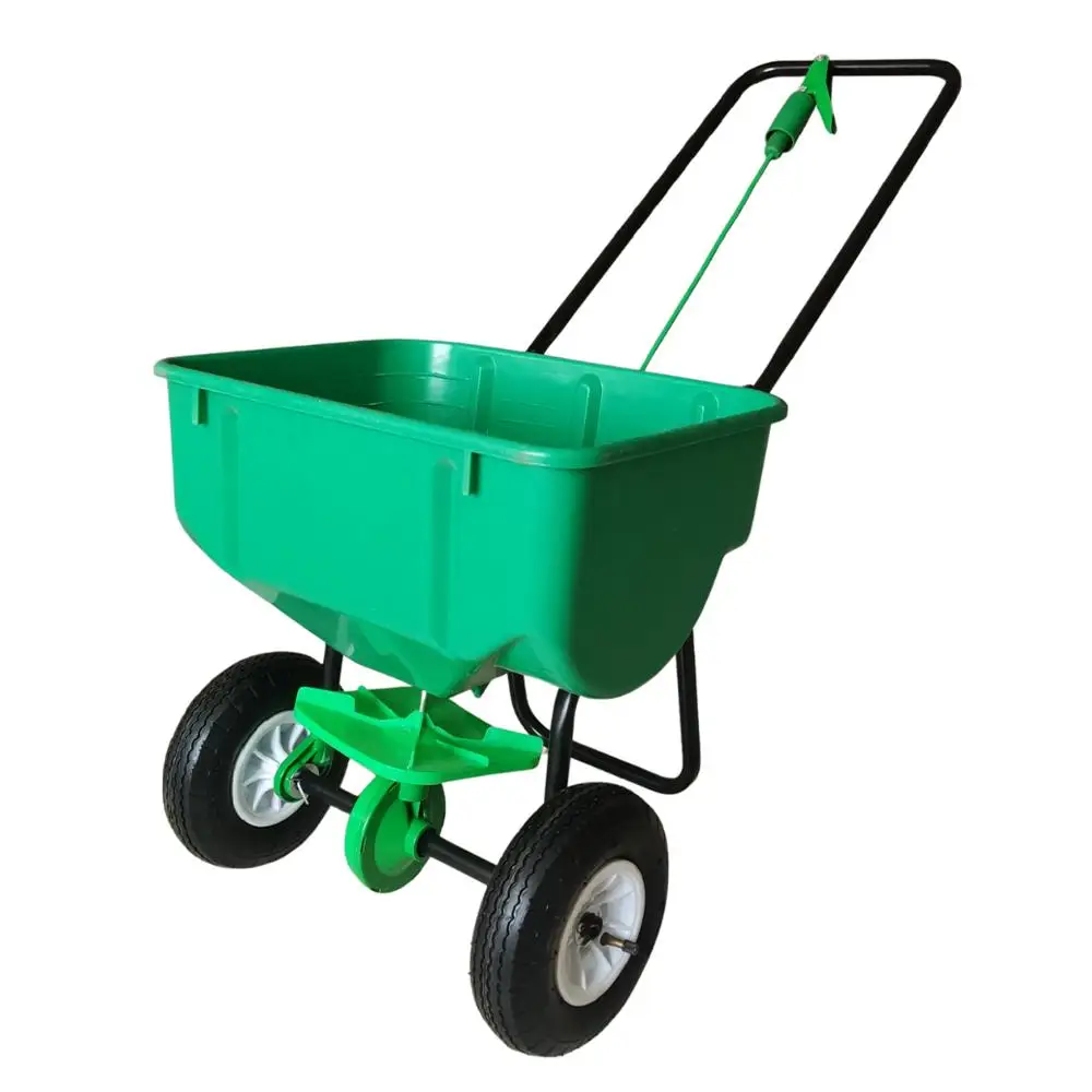 

2025Salt Seeder Manure Compost Fertilizer Mini Broadcast Spreader for Lawn Garden Planter