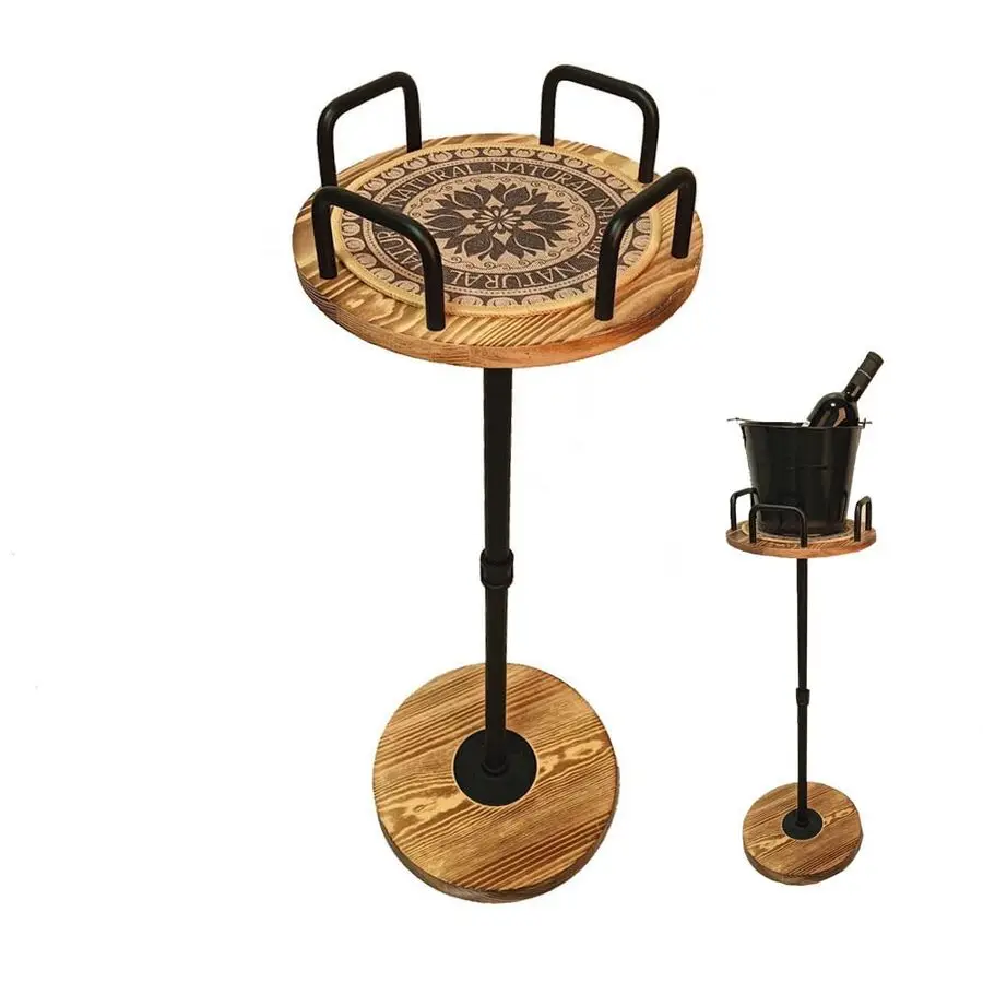 

Bucket Stand,Champagne Stand,Wine Bucket Stand,Solid Wood,Detachable, Easy To Carry,for Party Home KTV Club Bar BBQ Wedding Chri