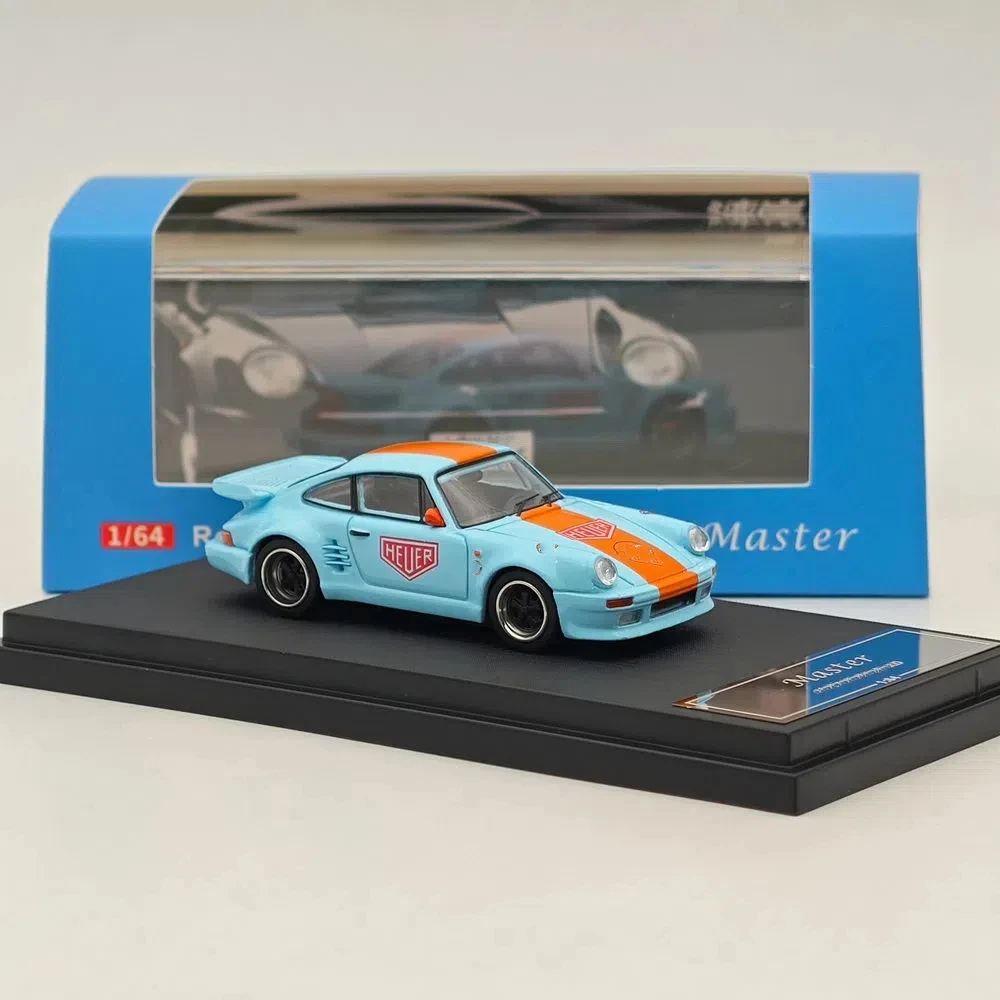 Master 1:64 Reins 930 Black Bird 2024 HEC Diecast Toys Car Models Collection Gifts Limited Edition