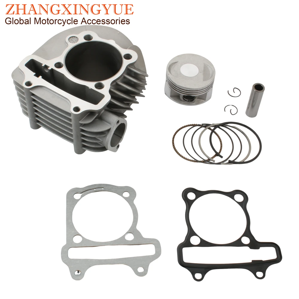 58.5mm 160cc 2V Racing Symply125 Big Bore Cylinder Kit For SYM Fiddle Orbit 2 Super Megalo Duke Symphony S Tonik 125cc 150cc 4T