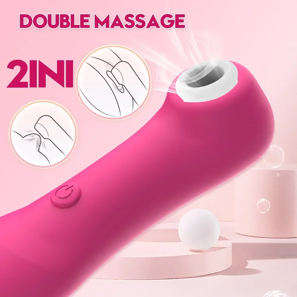 Mini appareil de succion pour femme, vibromasseur, masseur, jouet sexuel pour adulte, continent, 12 morts