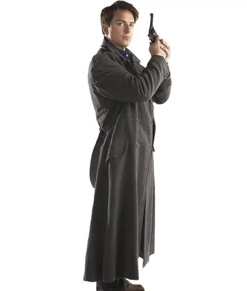 

YANGHAOYUSONG Homemade Captain Jack Torchwood Grey Coat Suitable For Autumn And Winter