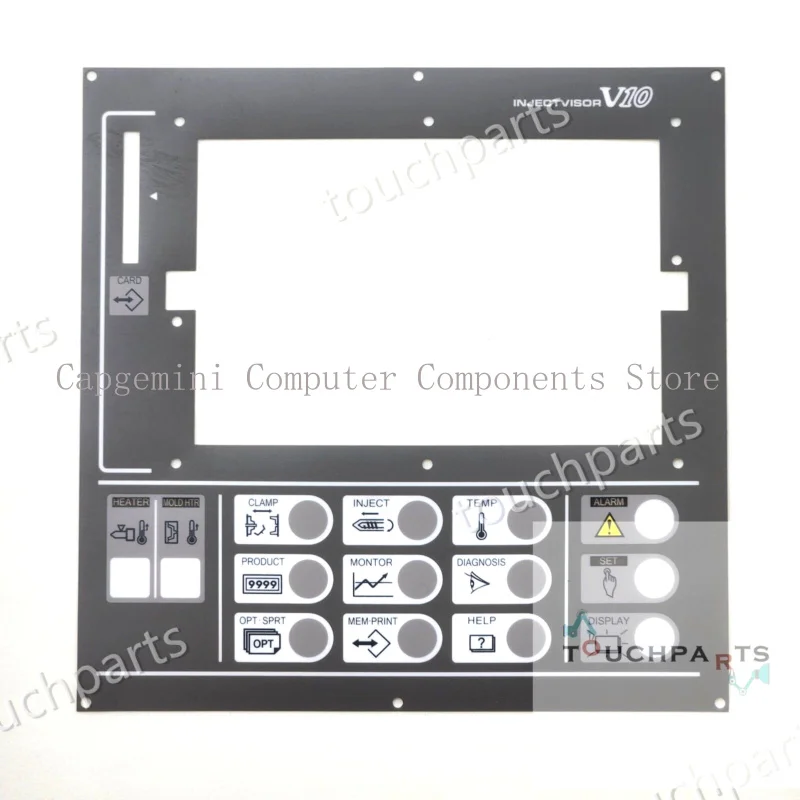 

Накладка на клавиатуру для литьевой машины Toshiba INJECTVISOR-V10 English Ver
