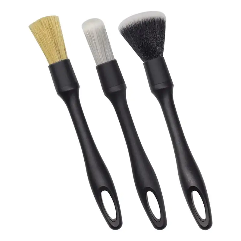 Auto Cleaning Brushes Car Dust Cleaning Interior Brush Metal-Free Construction Interior Cleaning Set For Dashboard Center