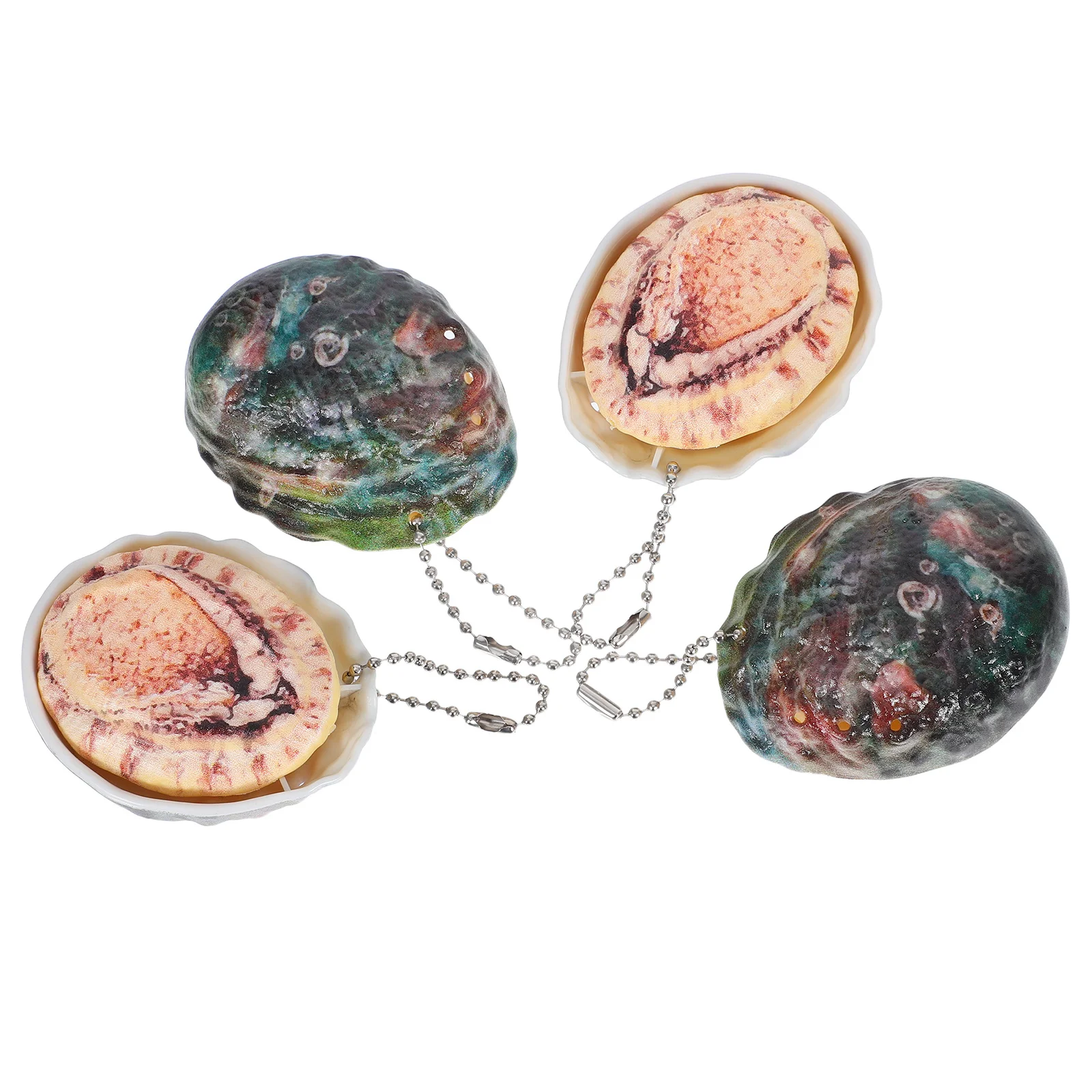 

4Pcs Realistic Abalone Water Shooter Easy Press for Kids Safe Smooth Edges Outdoor Splash Play Ideal for Beach and