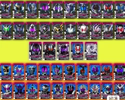 Kamen Rider Decade Emperor Riding Haidong Dx Magenta New deeper Card Old deeper Card Set completo di carte da equitazione imperatore