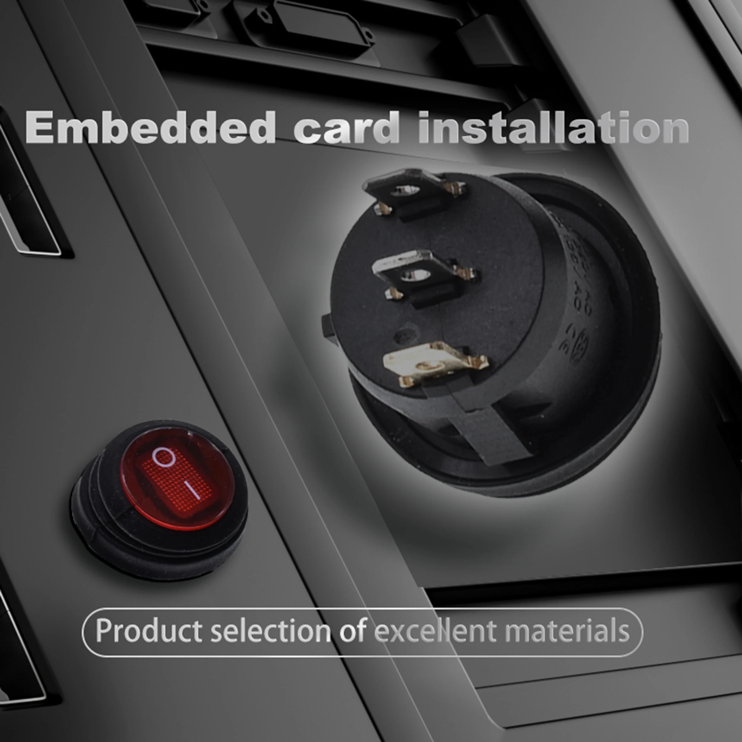 5PCS ON/OFF Rotondo Impermeabile Barca LED Interruttore A Bilanciere Luce 12V 220V Interruttore di Pulsante di Alimentazione On Off On Toggle Barca