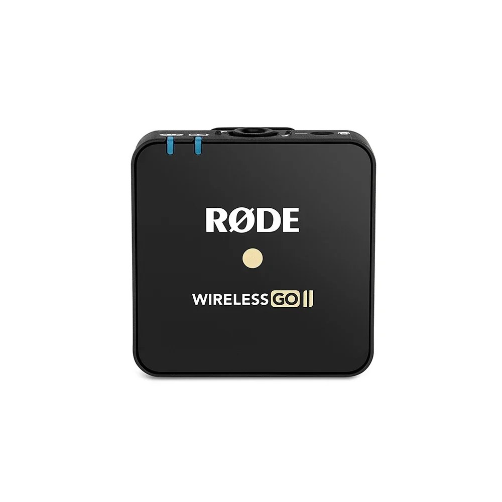 2025RODE Wireless Go2 II Super-Mini Wireless Lavalier-mikrofon Kit Für Vlogger Foto Video Audio Aufnahme Live Interview Mic