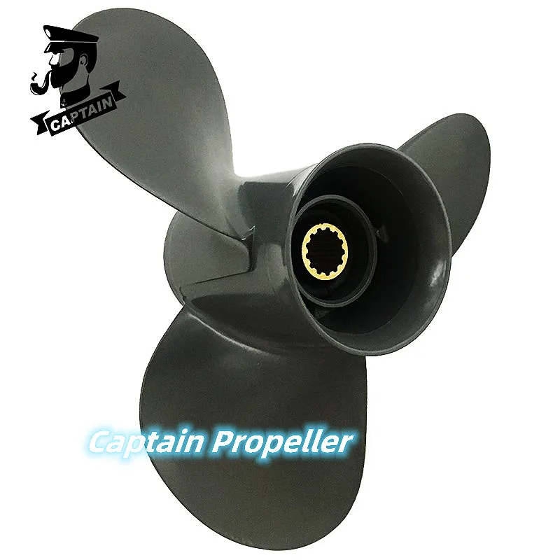 

Captain Aluminum Alloy Boat Propeller 11x16 Fit Honda Outboard Engine 35 40 45 50 60HP Motor 3 Blade 13 Tooth Spline