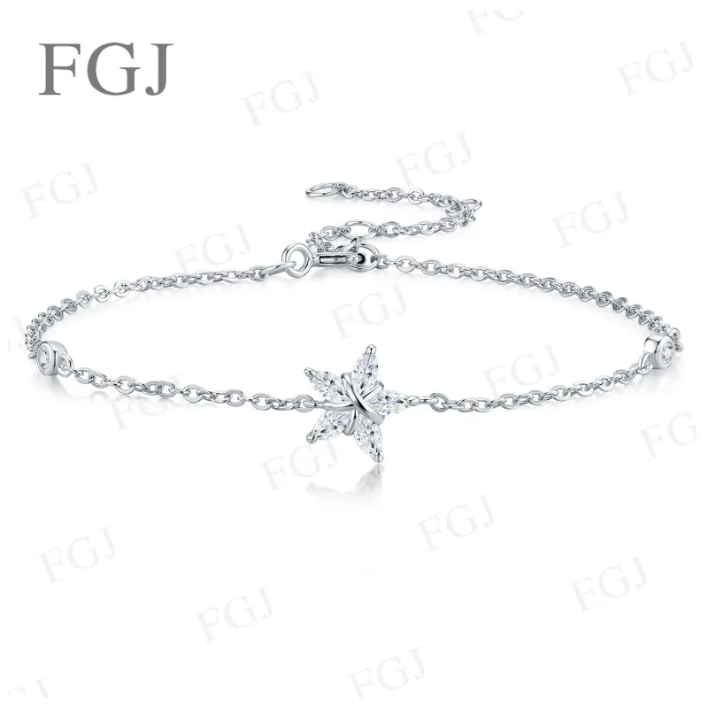 D-Farbe VVS1 Marquise-Schliff Moissanit-Diamant-Armband für Frauen Geburtstagsgeschenk 925 Sterling Silber Armreif Jubiläums-Schmuck – Detail 1