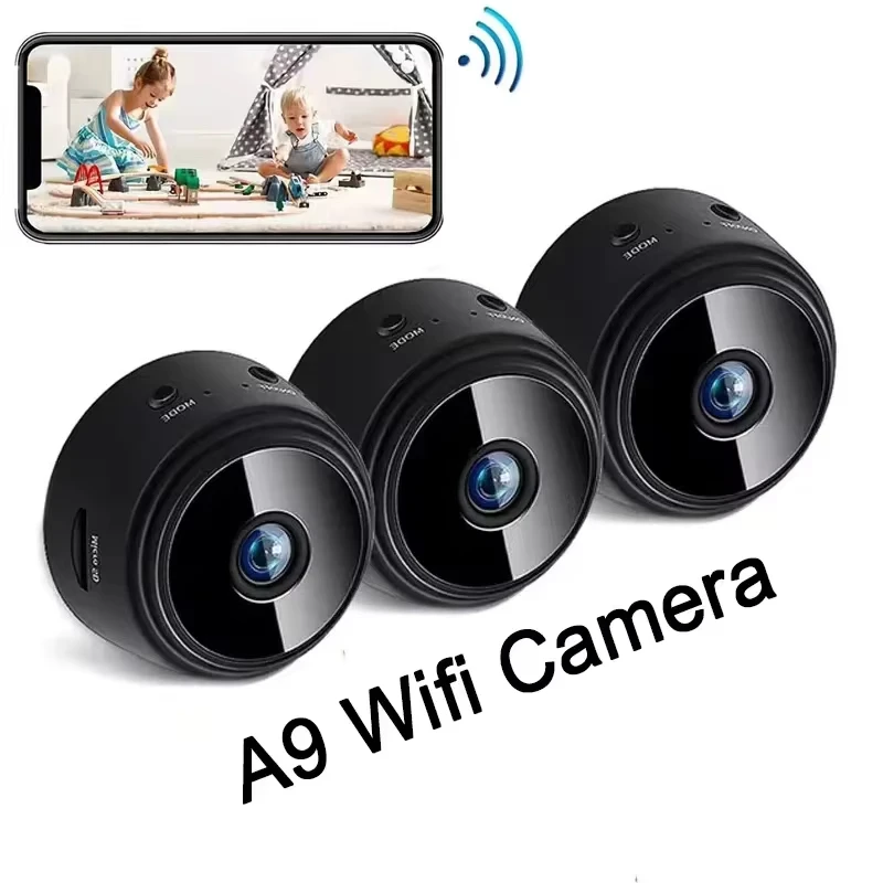 

A9 Mini IP Camera 1080p HD Wireless Micro Camcorders Night Version Voice Video Security Surveillance Wifi Cameras Smart Home