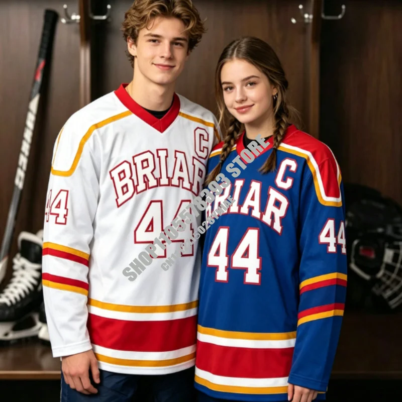 

2026 Women men Off Campus Briar University Hockey Jersey Graham 44 22 DI LAURENTIS 66 Tucker46 Long sleeve T-shirt women t-shirt