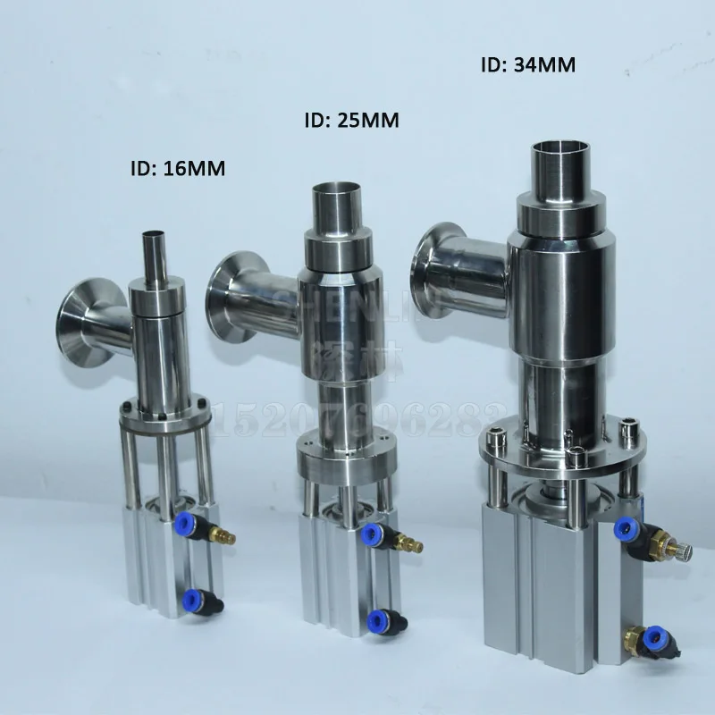 Filling Head DN16/25/34/45 Rotary Piston Filler Filling device Filler Vavle SUS304 Pneumatic Bottling equipment