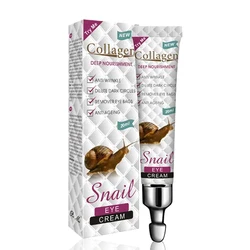 Snail Collagen Eye Cream Firming Moisturizing Anti Dark Circles Remove Eye Bags skincare Eyes Creams Skin Care for Eyes