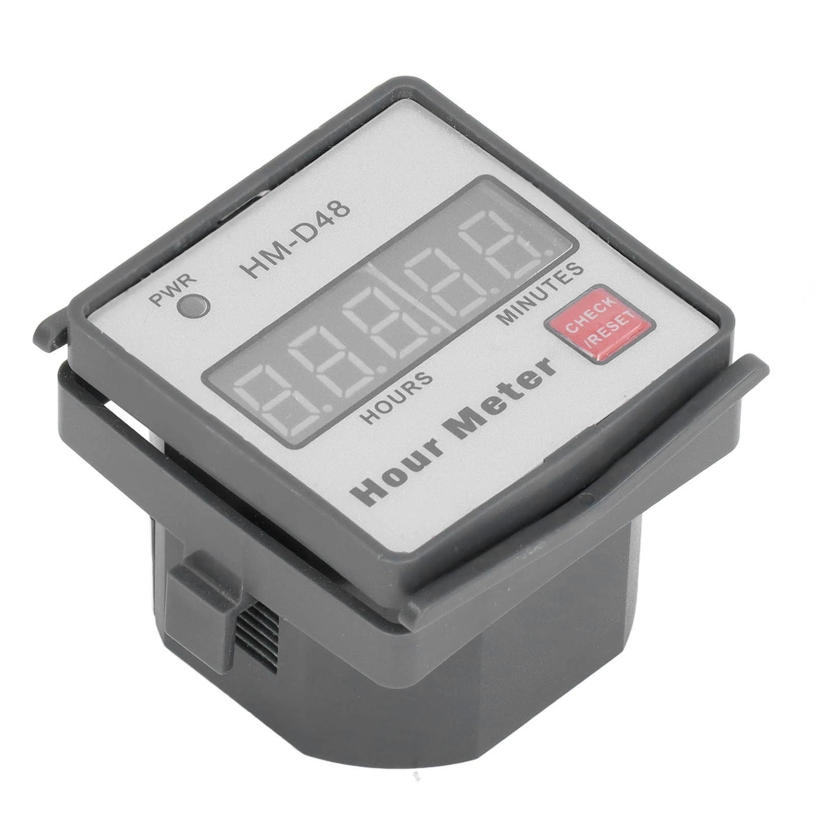 Hour Meter Digital Display Timer ABS Gauge 0‑999.99 Hours Timing Tool AC 220‑240V