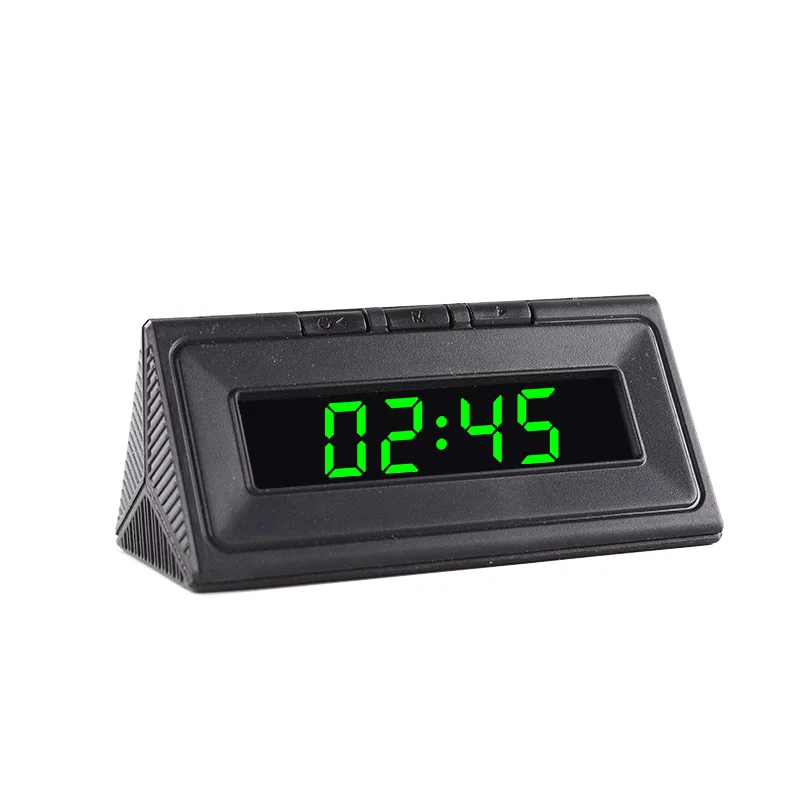 Car simple digital clock electronic watch night light car thermometer clock time