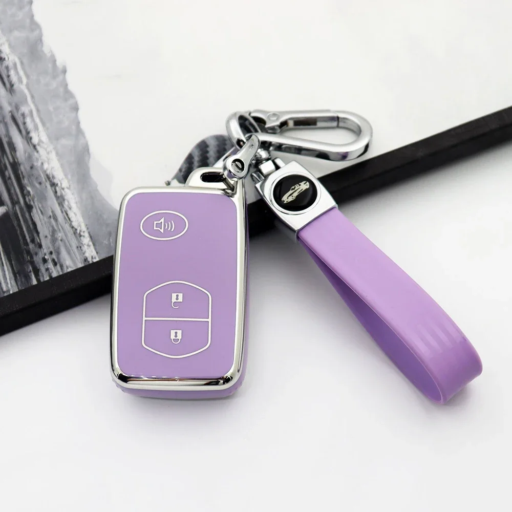 TPU Car Remote Key Case for Toyota Prius 30 Alpha Aqua Land Cruiser Auris for Lexus LC 200 Key Cover Holder 2012 - 2014