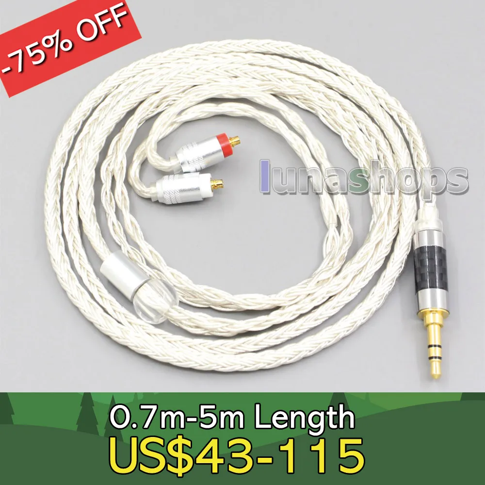 

16 Core OCC Silver Plated Earphone Cable For Sony IER-M7 IER-M9 IER-Z1R LN007221