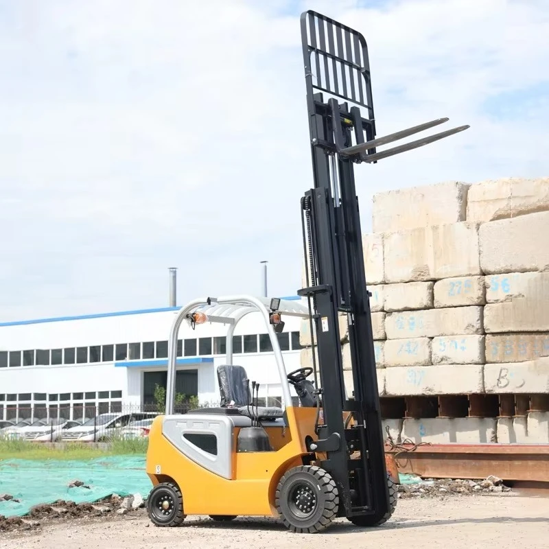 Customized All Terrain Battery Electric Forklift 2 Ton Lifting Height 3M to 6M Hydraulic 4WD Electric Forklift Truck
