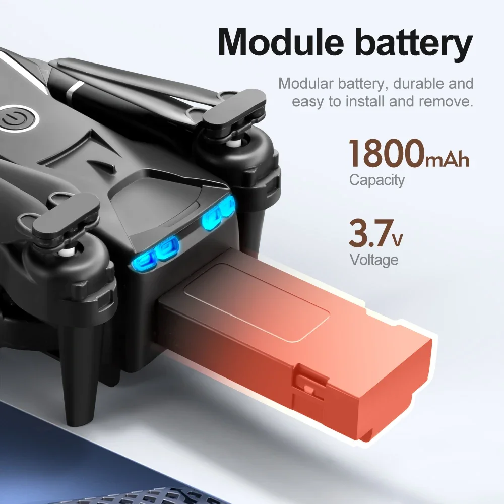 Original V88 8K Professional HD Drone Battery 3.7V 1800mAh For V88 Drone RC Qudcopter Battery Spare Accessories Parts