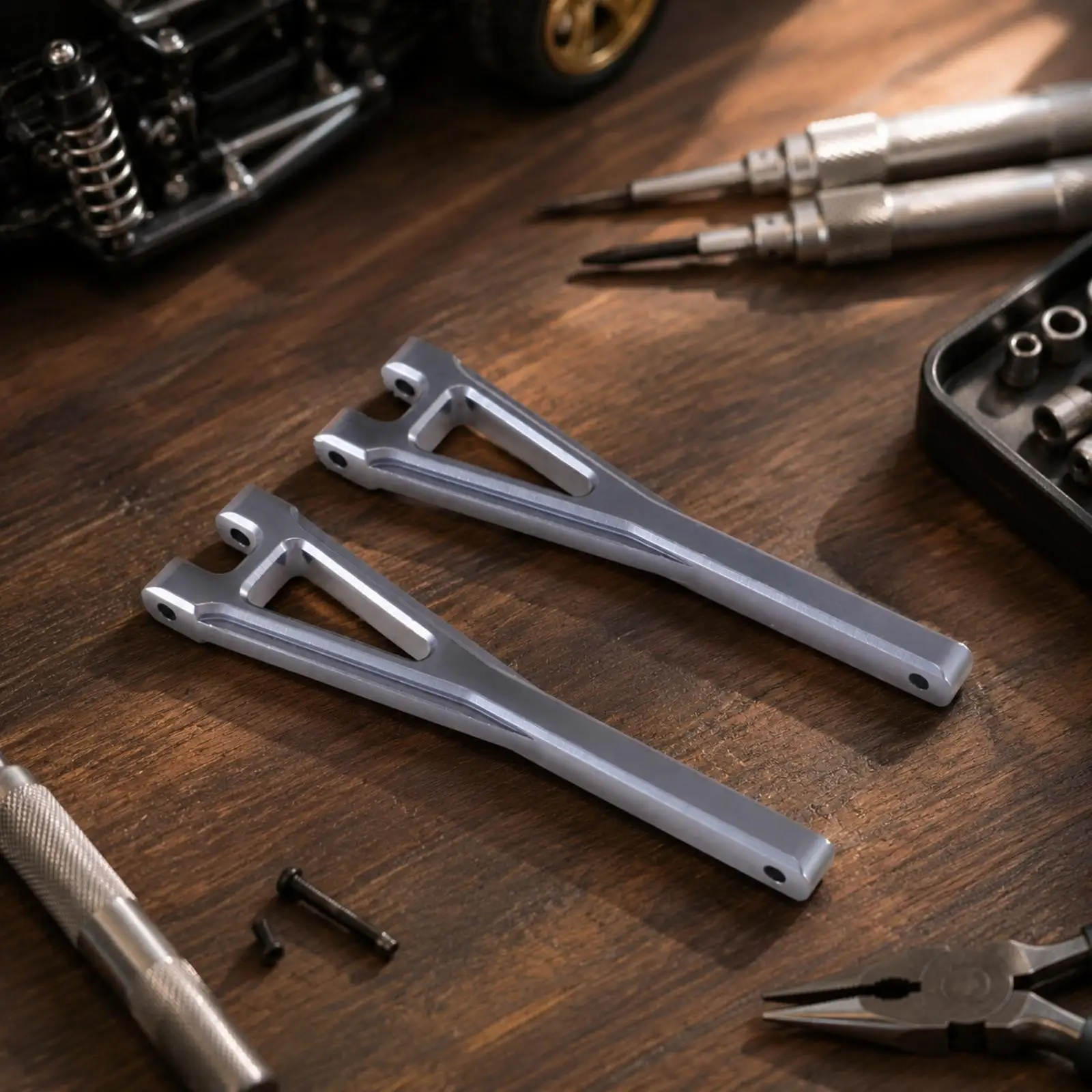 RC Car Parts Sturdy Rear Upper Suspension System Arm Replacement Suspension System Arm Rigid
