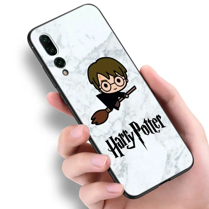 Cartoon Magic P-Pott Phone Case For Huawei Pura 70 Ultra P20 P30 P40 Lite P60 Art P50 Pro P50E P Smart 2018 2019 2020 2021