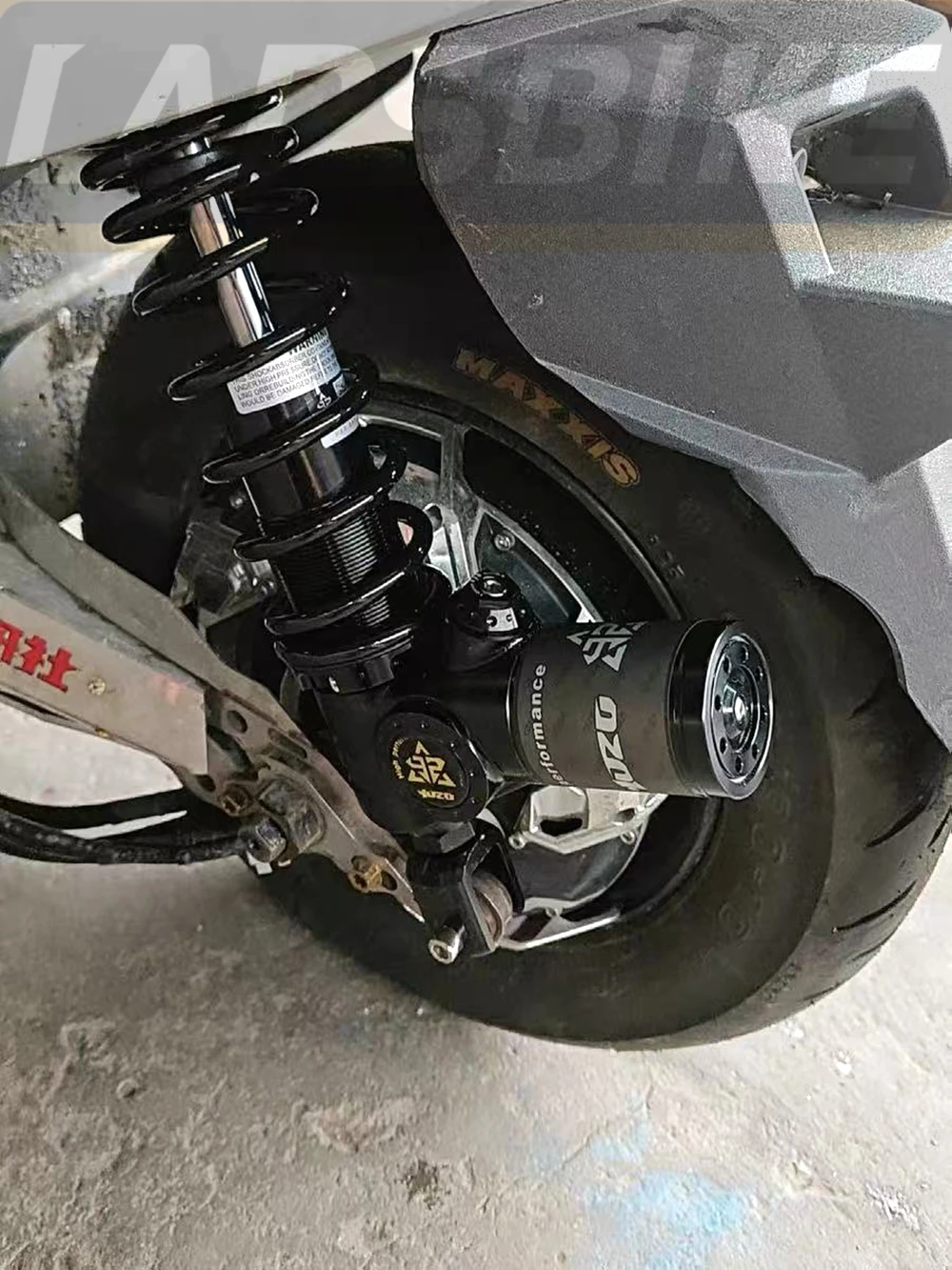 العالمي 270-360 مللي متر التخميد مانع الصدمات الخلفي ل Ninebot NZ/MZMIX/M95C NIU NQI/NX تعديل النيتروجين المزدوج قابل للتعديل الصدمات الخلفية #6