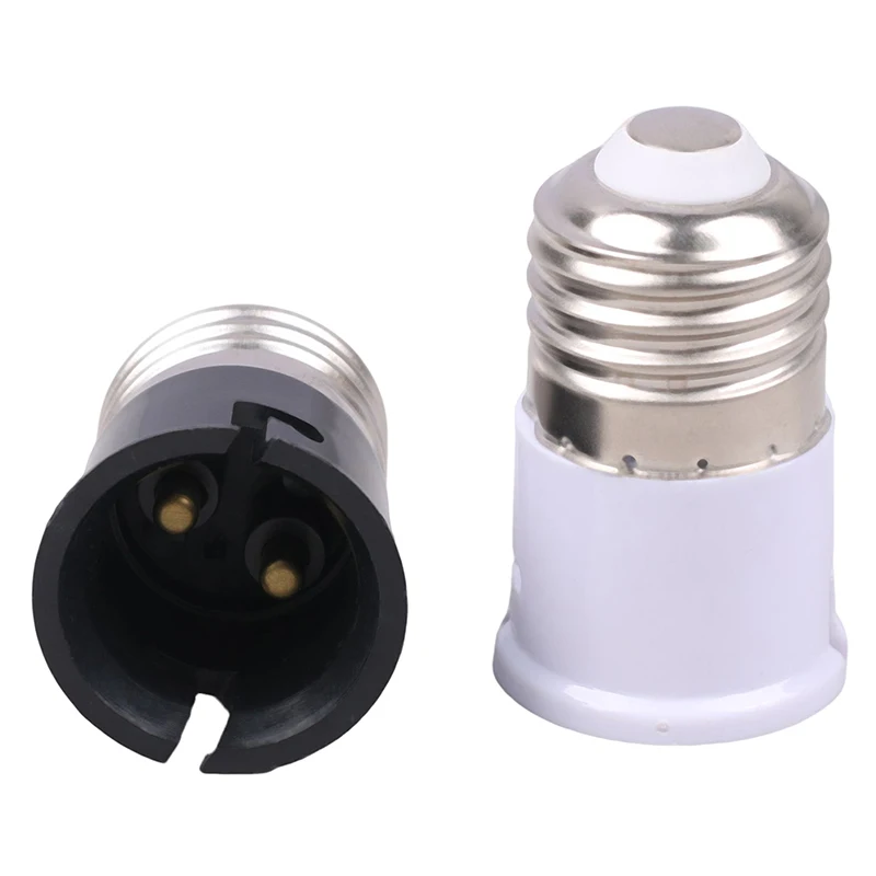 E27 to B22 Led Light Lamp Holder Converter Screw Bulb Socket Adapter LED Saving Light Halogen Lamp Bases