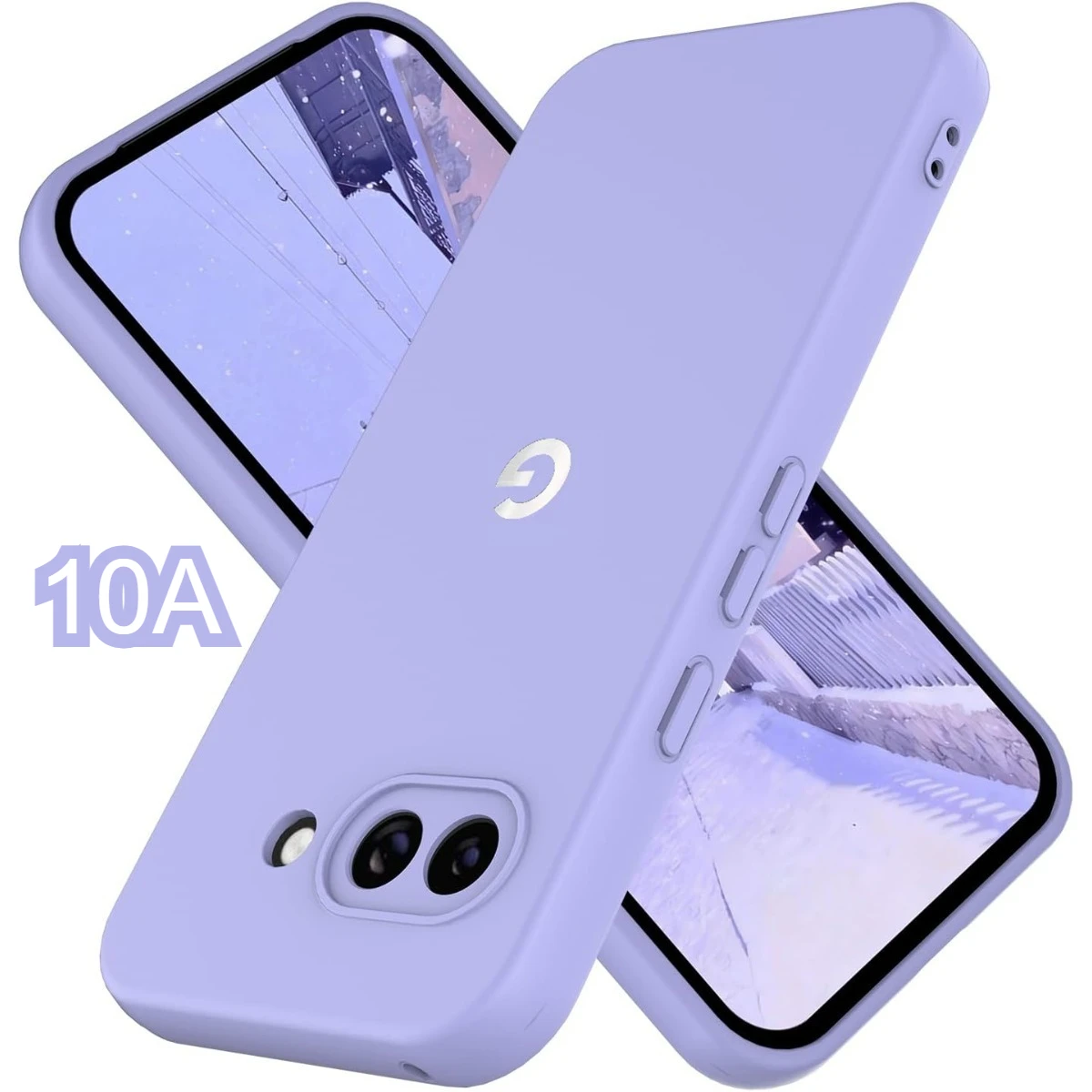 Premium Skin-Feel weiche Silikon-Handyhülle für Google Series Pixel 10A 10/9 Pro XL 8/7 Pro 9A 8A 7A stoßfeste Schutzhülle