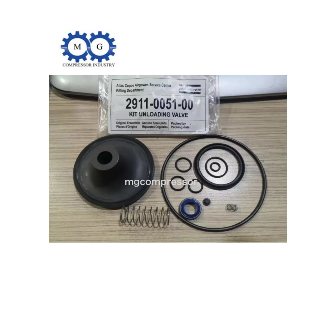 

2911005100 2911-0051-00 Kit Unloading Valve Unloader Maintenance Service AC Screw Air Compressor