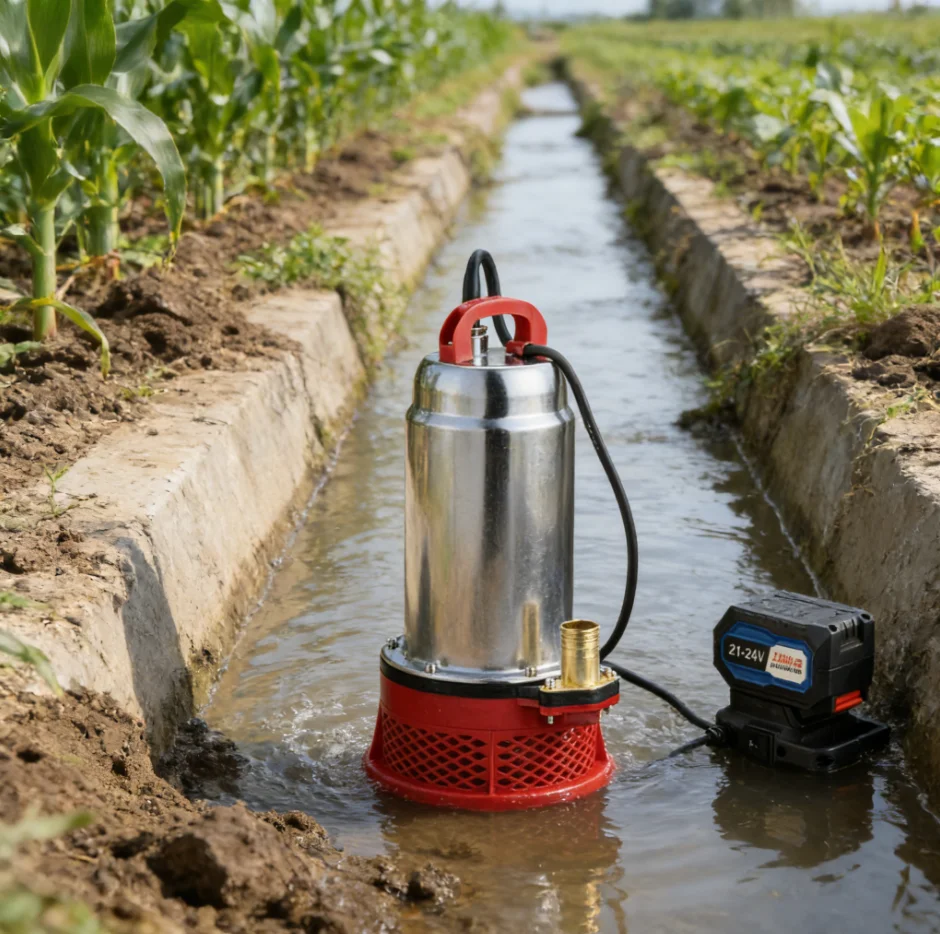DC Motor Stainless Steel Single Suction Solar Submersible Pump Low Voltage High Flow Irrigation Agricultural