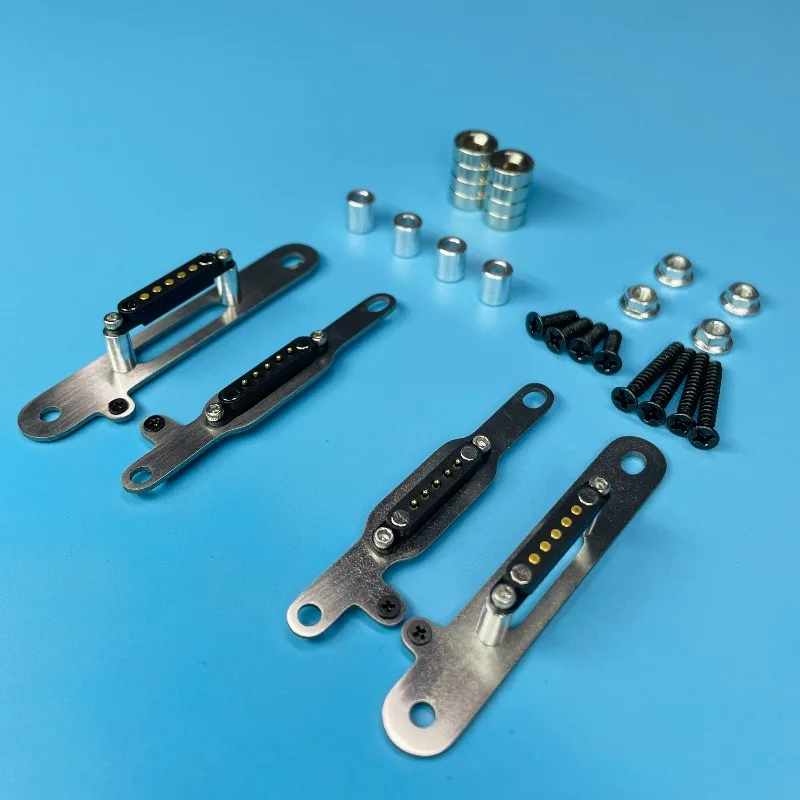 

12-channel Wireless Magnetic Suction Circuit Wiring Car Shell Upgrade for 1/14 Tamiya RC Truck SCANIA 770S VOLVO Benz MAN Parts