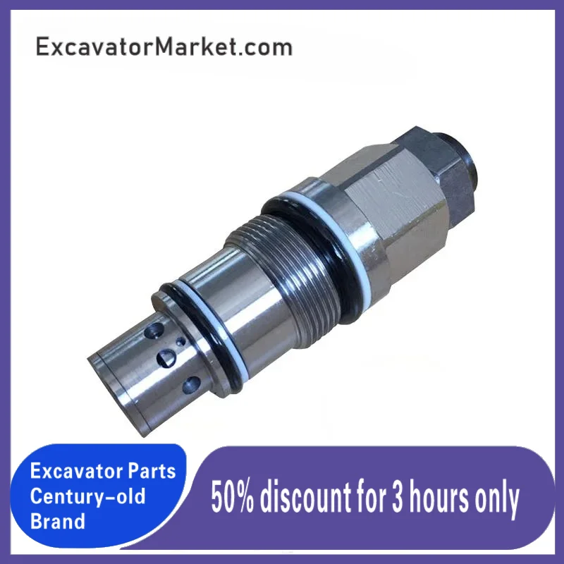 Excavator Accessories For modern Doosan Daewoo DH55-7/60-7 turn Overflow valve Rotary pump Overflow