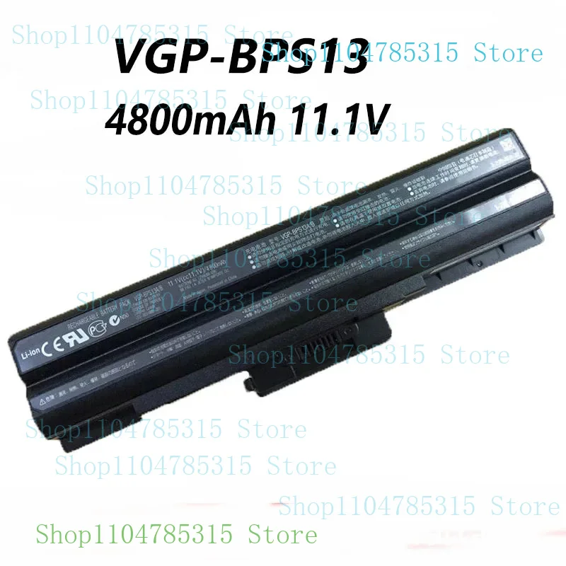 VGP-BPS13 4800 мАч 11,1 В аккумулятор для ноутбука Sony Vaio VGN-AW VGN-CS VGN-FW VGN-NS VGN-NW VGP-BPS13/B VGP-BPS13A/B