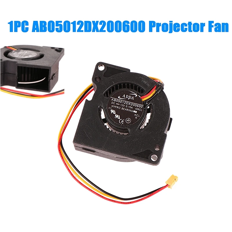 

Brand New And Original 5cm AB05012DX200600 Projector Blower Fan DC12V 0.15A 3wires~