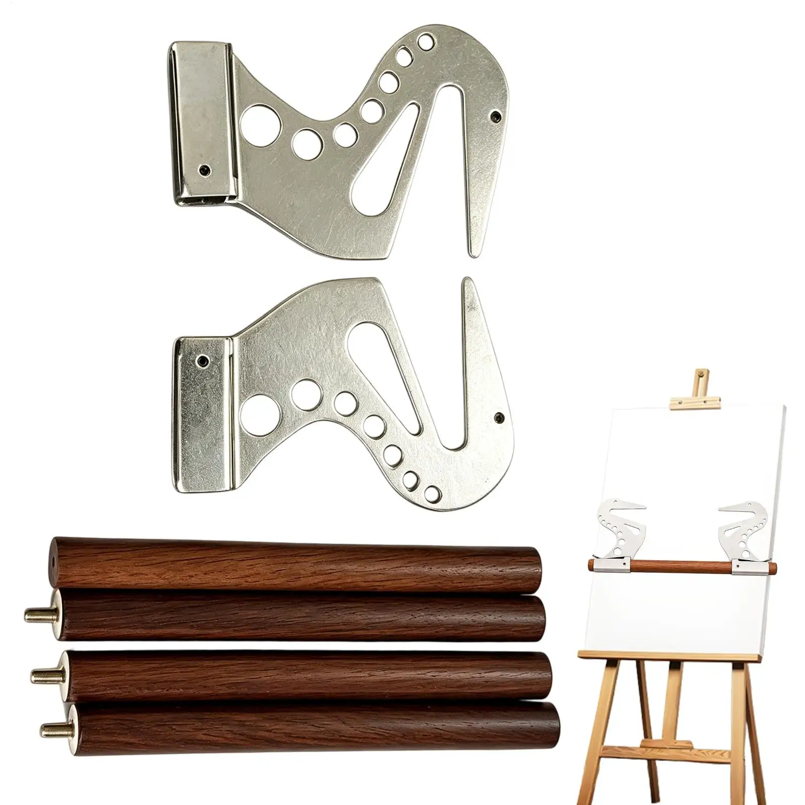 Wood Artist Hand Support Bridge Adjustable Height Angle Hanging Design Portable Hand Stabilizer For Sketching Drawing Home